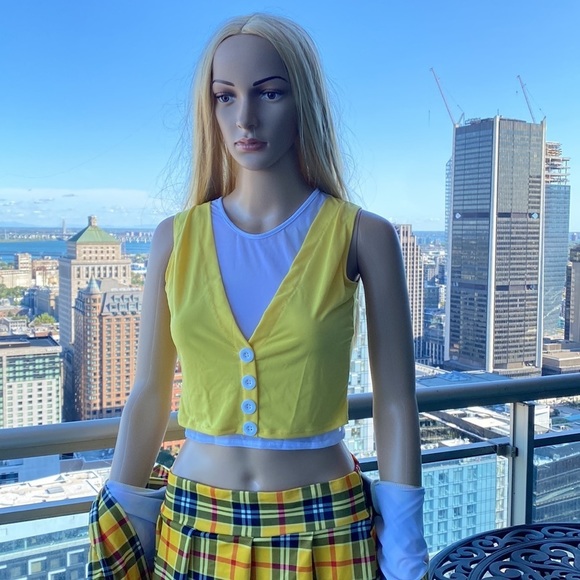 Cosplay School Girl Without A Clue Costume Size M/L / déguisement d’écolière - Picture 4 of 12